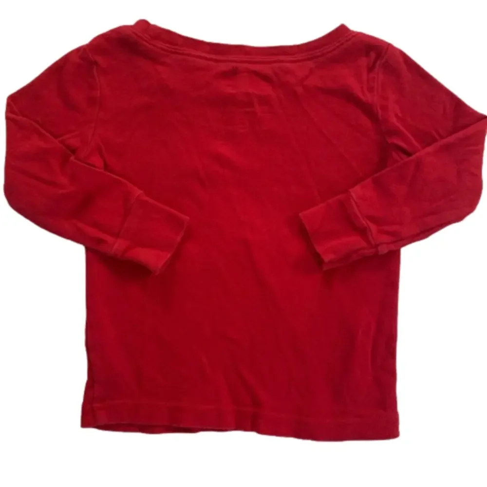 Old Navy Collectabilities Red Spiderman Long Sleeve Shirt Size 18-24mos